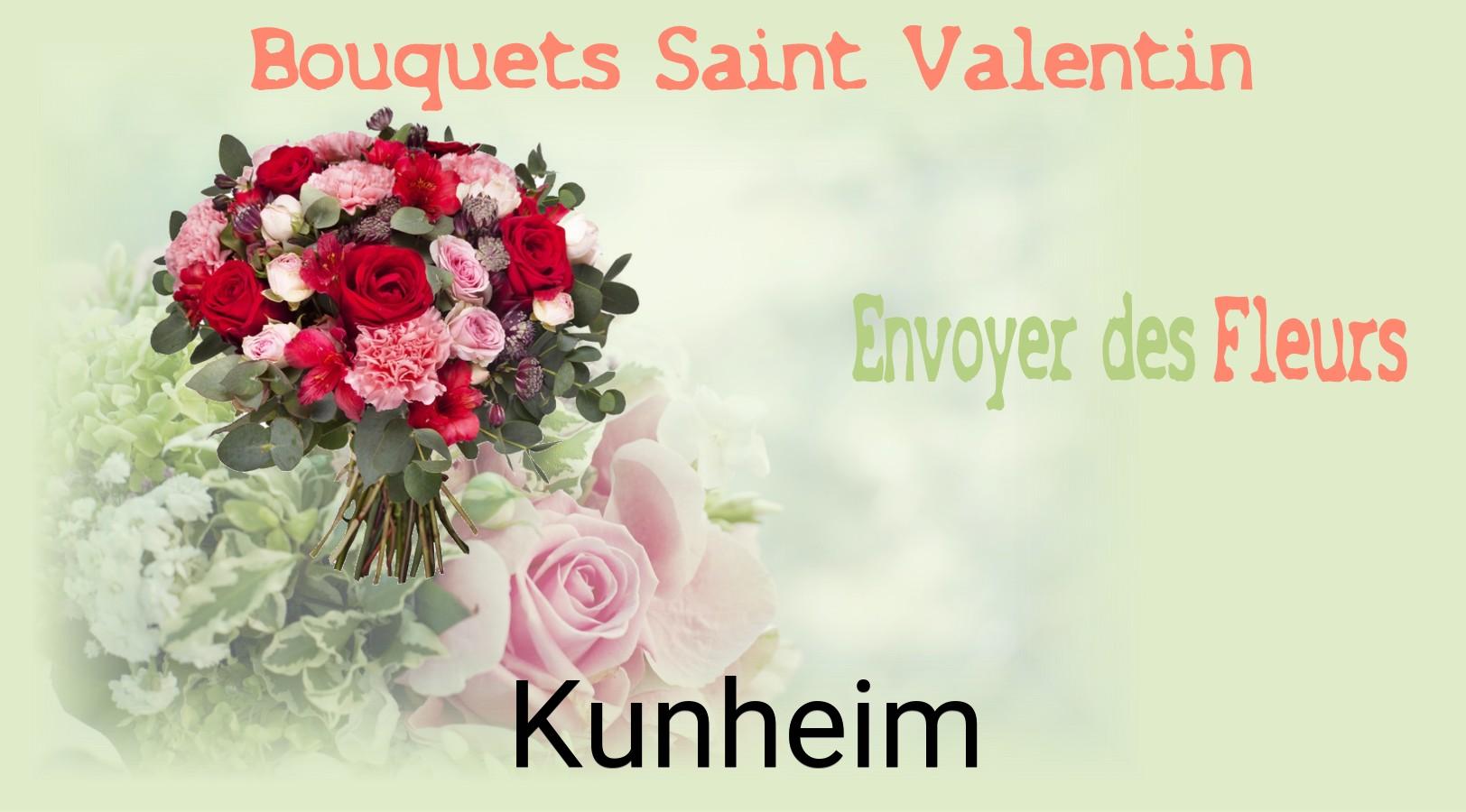 Roses de Saint-Valentin livrées à Kunheim